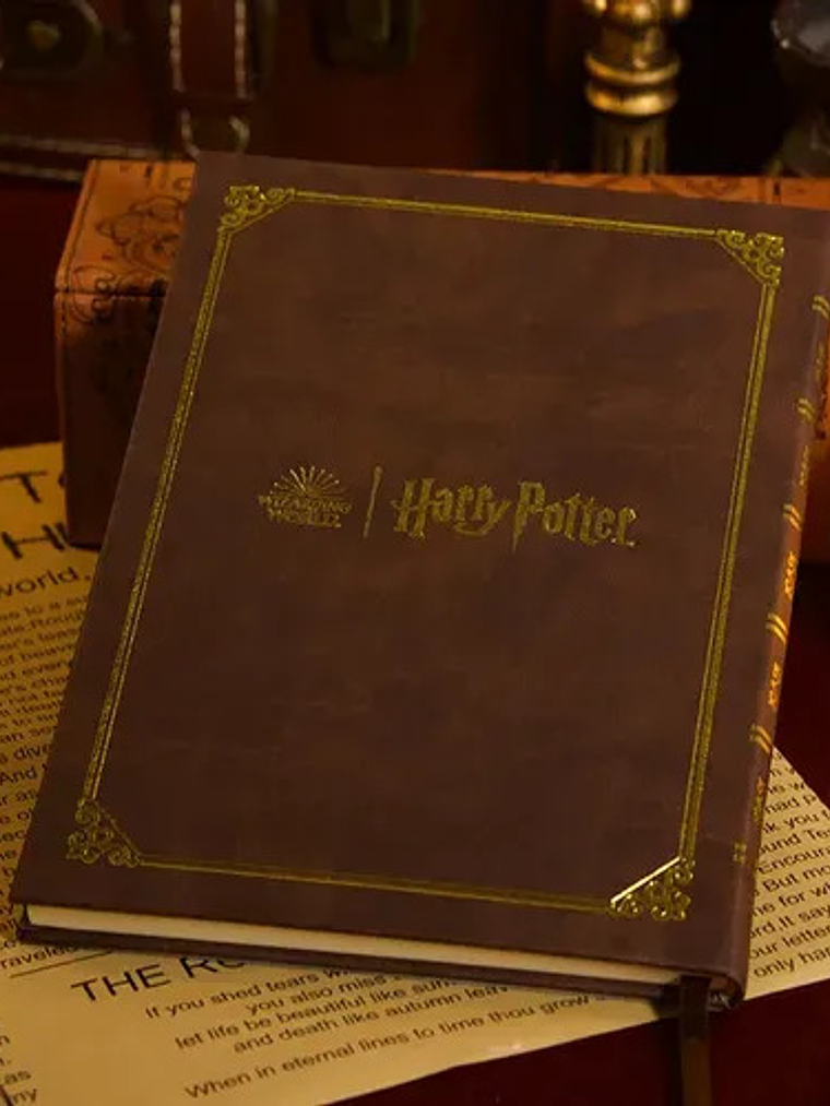 Libreta Mágica 3d De Harry Potter 3 Caras Ron Y Hermione A5 3
