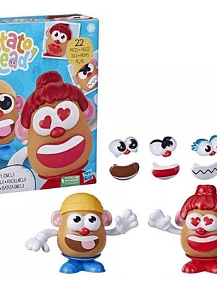 Figuras Cara De Papa Emojis (22 Piezas) - Mr Potato Head