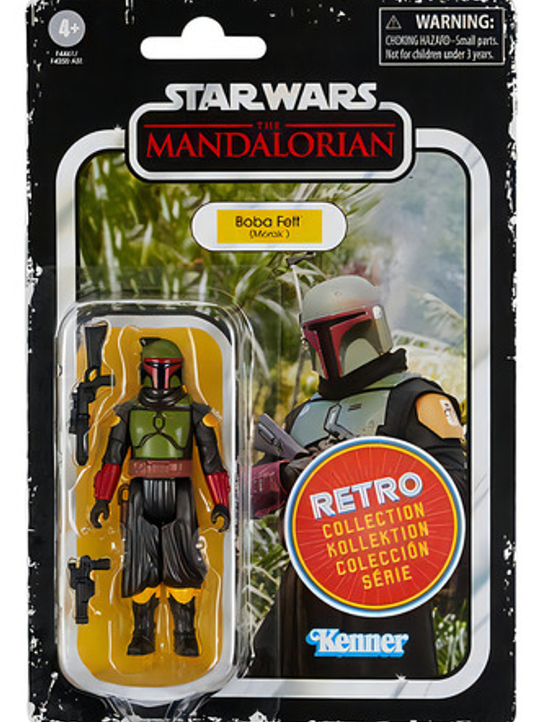 Figura De Acción Star Wars The Mandalorian Boba Fett  1