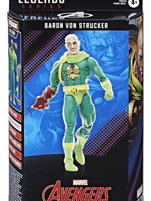 Muñeco Hasbro Baron Von Strucker Marvel Legends Series De 15 Cm