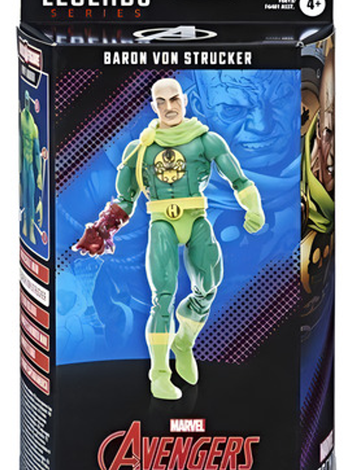 Muñeco Hasbro Baron Von Strucker Marvel Legends Series De 15 Cm 1