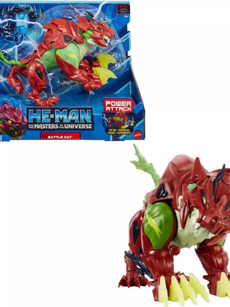 Masters Of The Universe Animated Battle Cat He Man Power 1