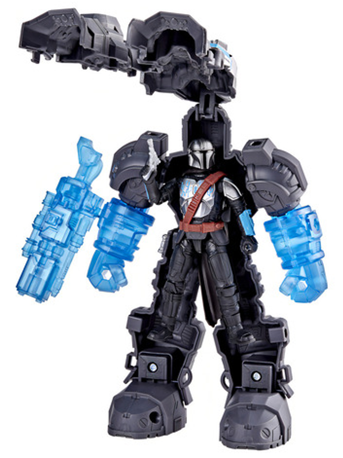 Figura De Acción Star Wars Epic World Of Action Mega Armadura Mecánica The Mandalorian 5