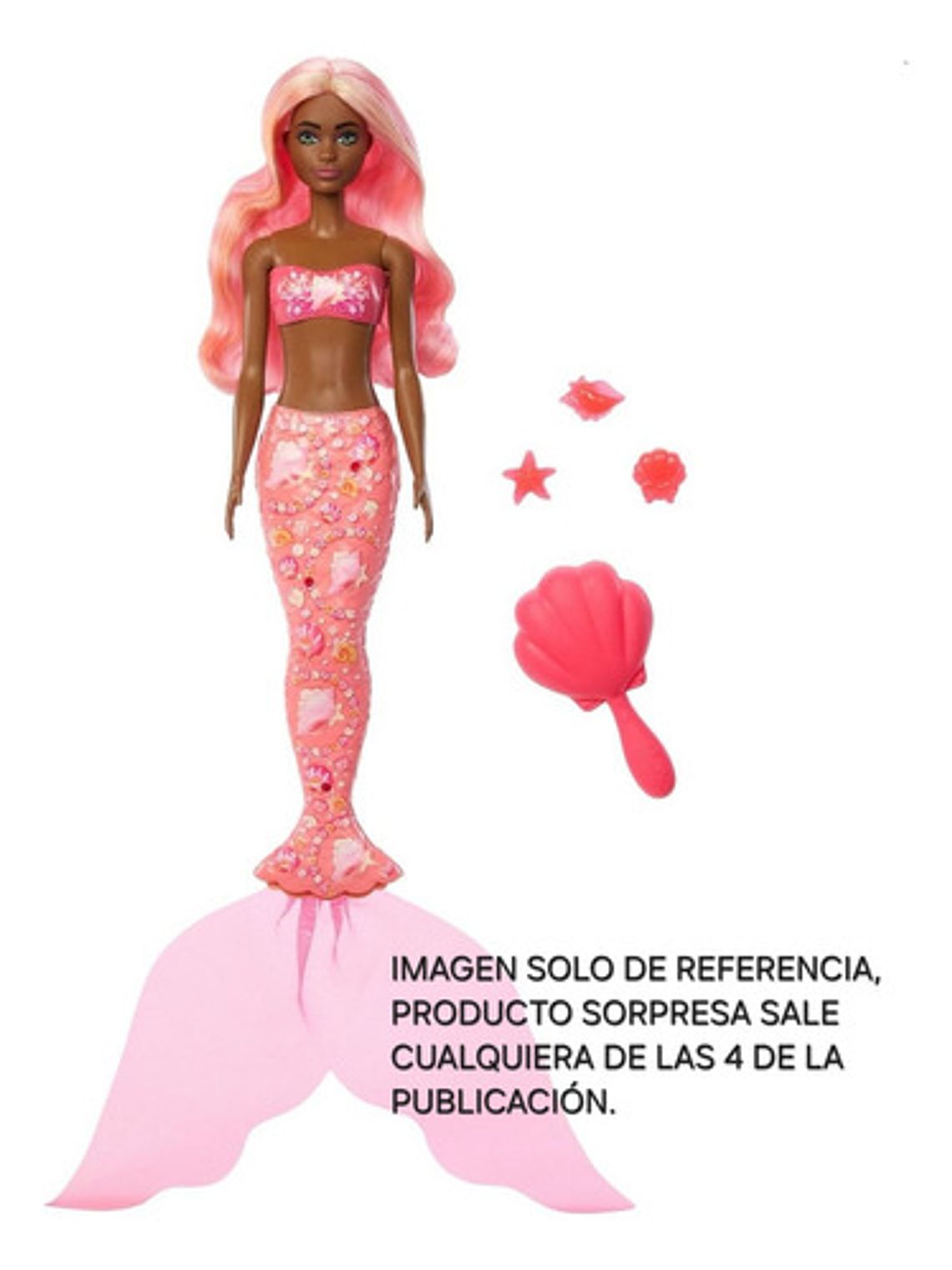 Barbie Color Reveal Series Mermaid ( Sirenas ) 2025 Mattel 4