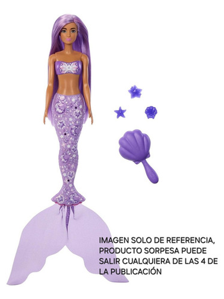 Barbie Color Reveal Series Mermaid ( Sirenas ) 2025 Mattel 6