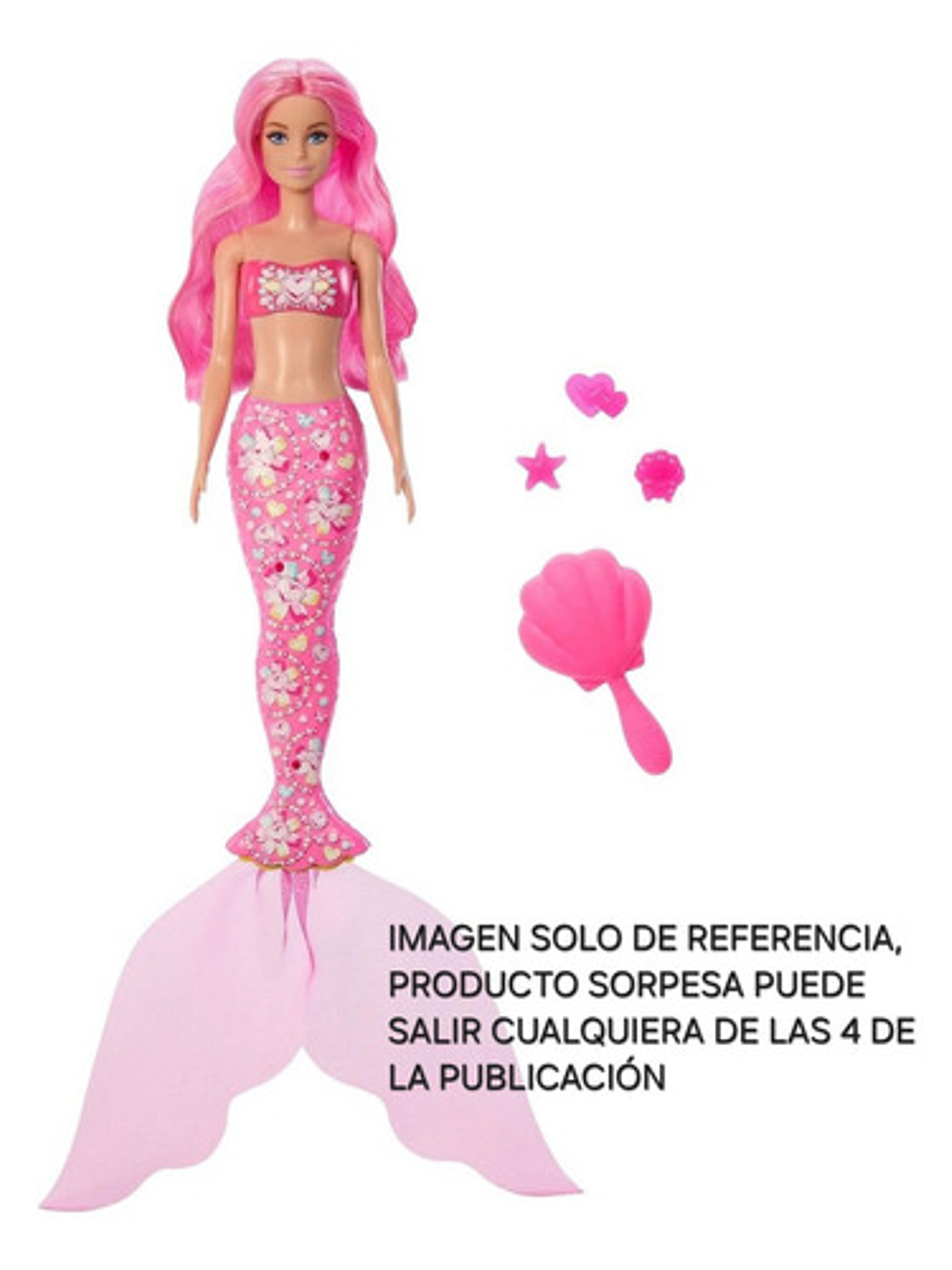 Barbie Color Reveal Series Mermaid ( Sirenas ) 2025 Mattel 7