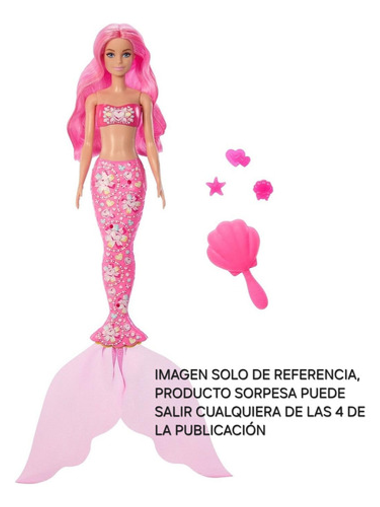 Barbie Color Reveal Series Mermaid ( Sirenas ) 2025 Mattel 7