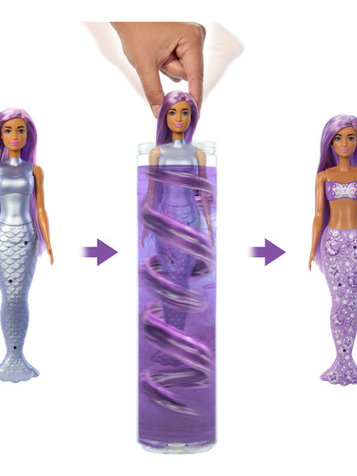 Barbie Color Reveal Series Mermaid ( Sirenas ) 2025 Mattel 9