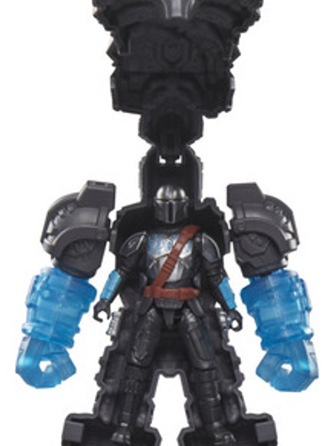 Figura De Acción Star Wars Epic World Of Action Mega Armadura Mecánica The Mandalorian 6