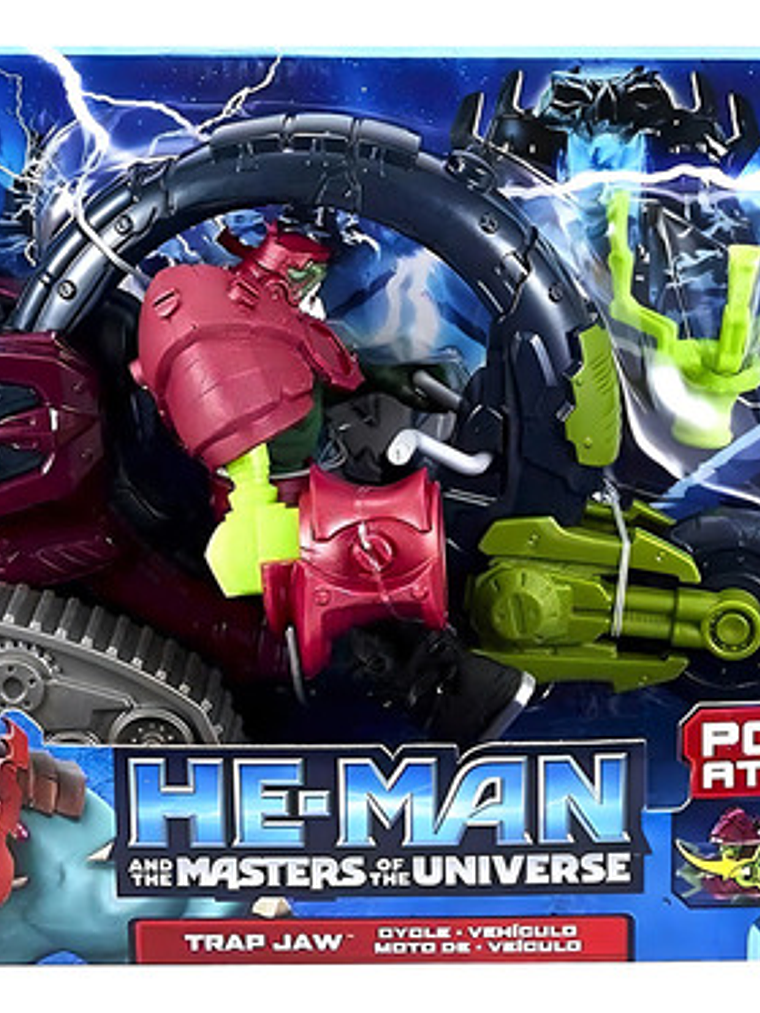 Trap Jaw Moto Vehiculo - Power Attack - He Man And The Maste 1