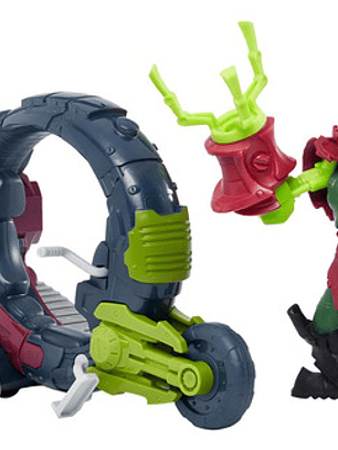 Trap Jaw Moto Vehiculo - Power Attack - He Man And The Maste