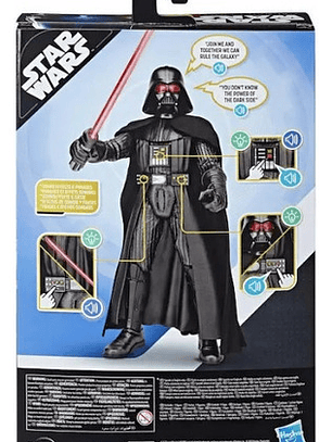 Figura De Acción Darth Vader Star Wars Galactic Action 4