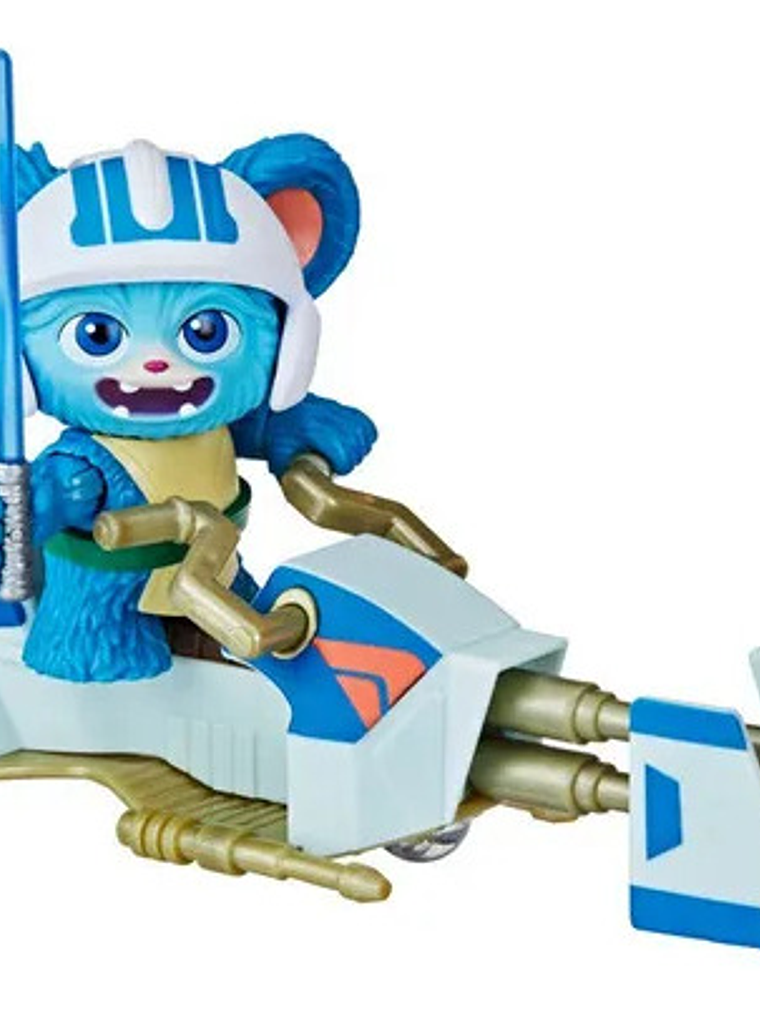 Star Wars Figura Yonug Jedi Nubs Con Vehiculo (f7959) 4