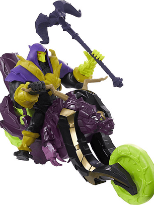 Figura Skeletor Heman Con Moto 26 Cm Master Of The Universo