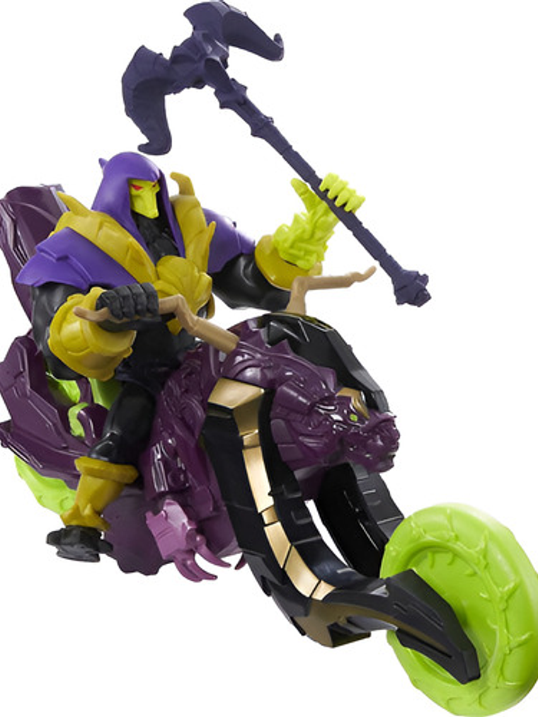 Figura Skeletor Heman Con Moto 26 Cm Master Of The Universo 2