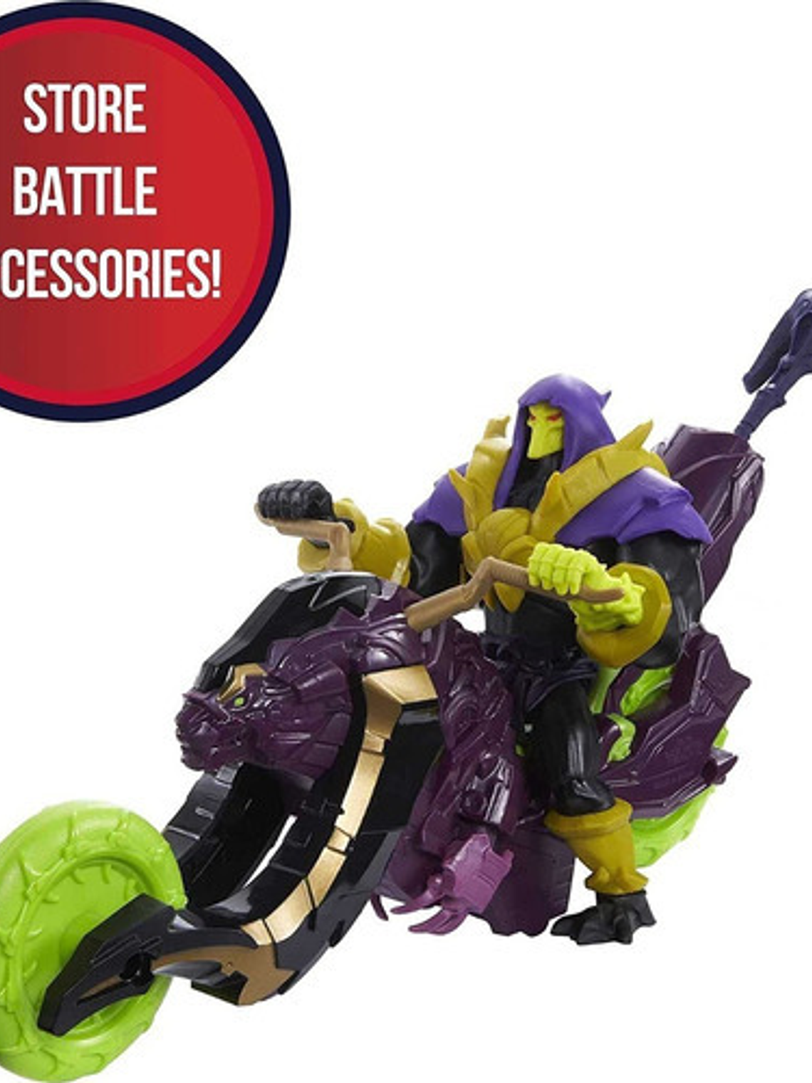 Figura Skeletor Heman Con Moto 26 Cm Master Of The Universo 4