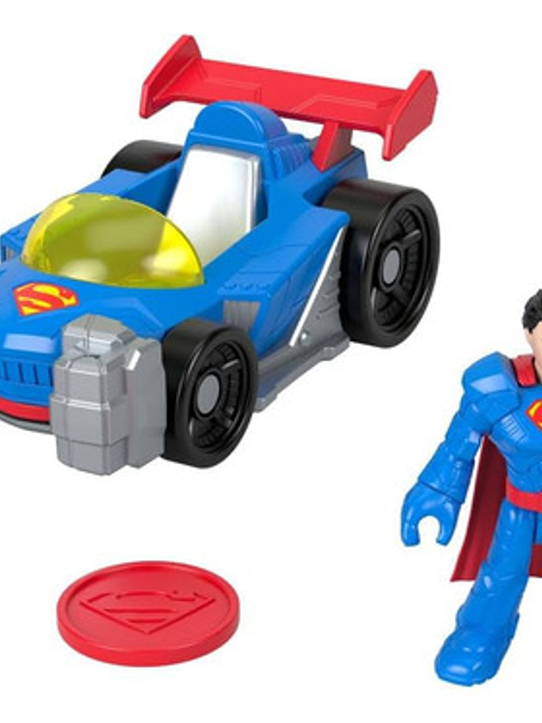 Supermóvil Fisher-price Imaginext Dc Super Friends Metal 5