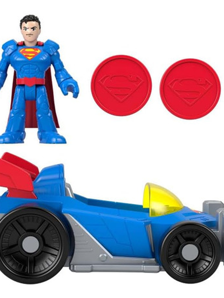 Supermóvil Fisher-price Imaginext Dc Super Friends Metal 7
