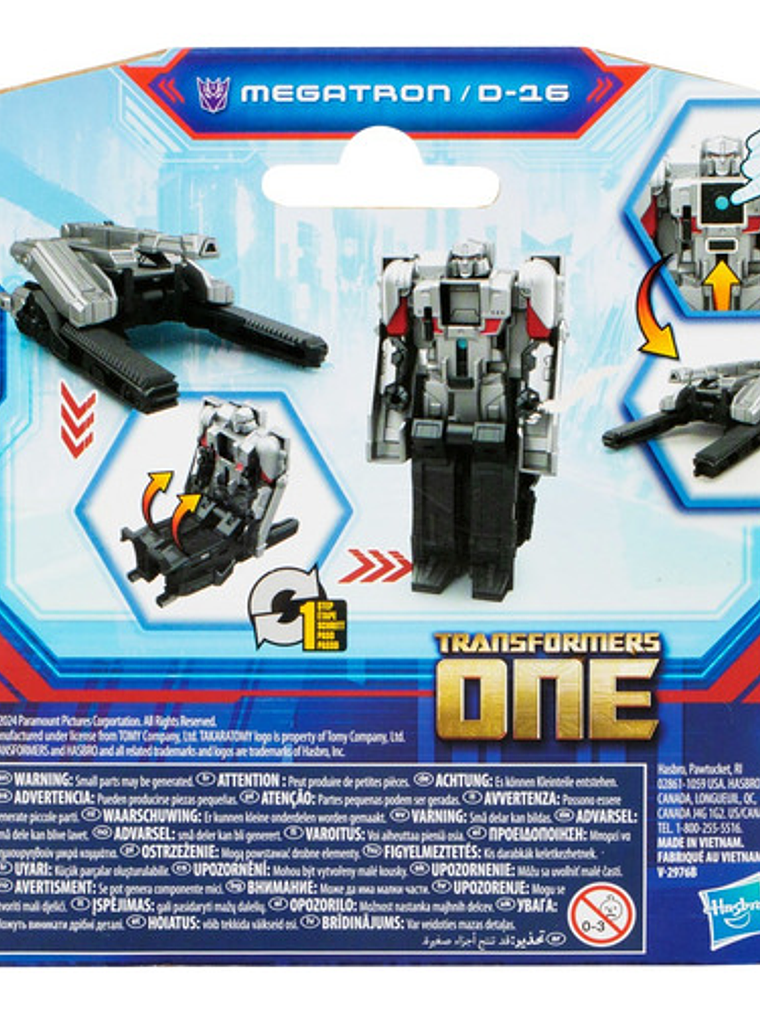 Figura De Acción Transformers One Megatron (d-16) 7