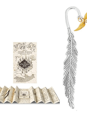 Marcapagina De Harry Potter Snitch Dorada Metálico