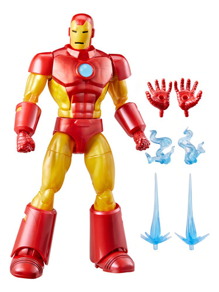 Figura De Acción Marvel Legends Series Iron Man (model 09) 3