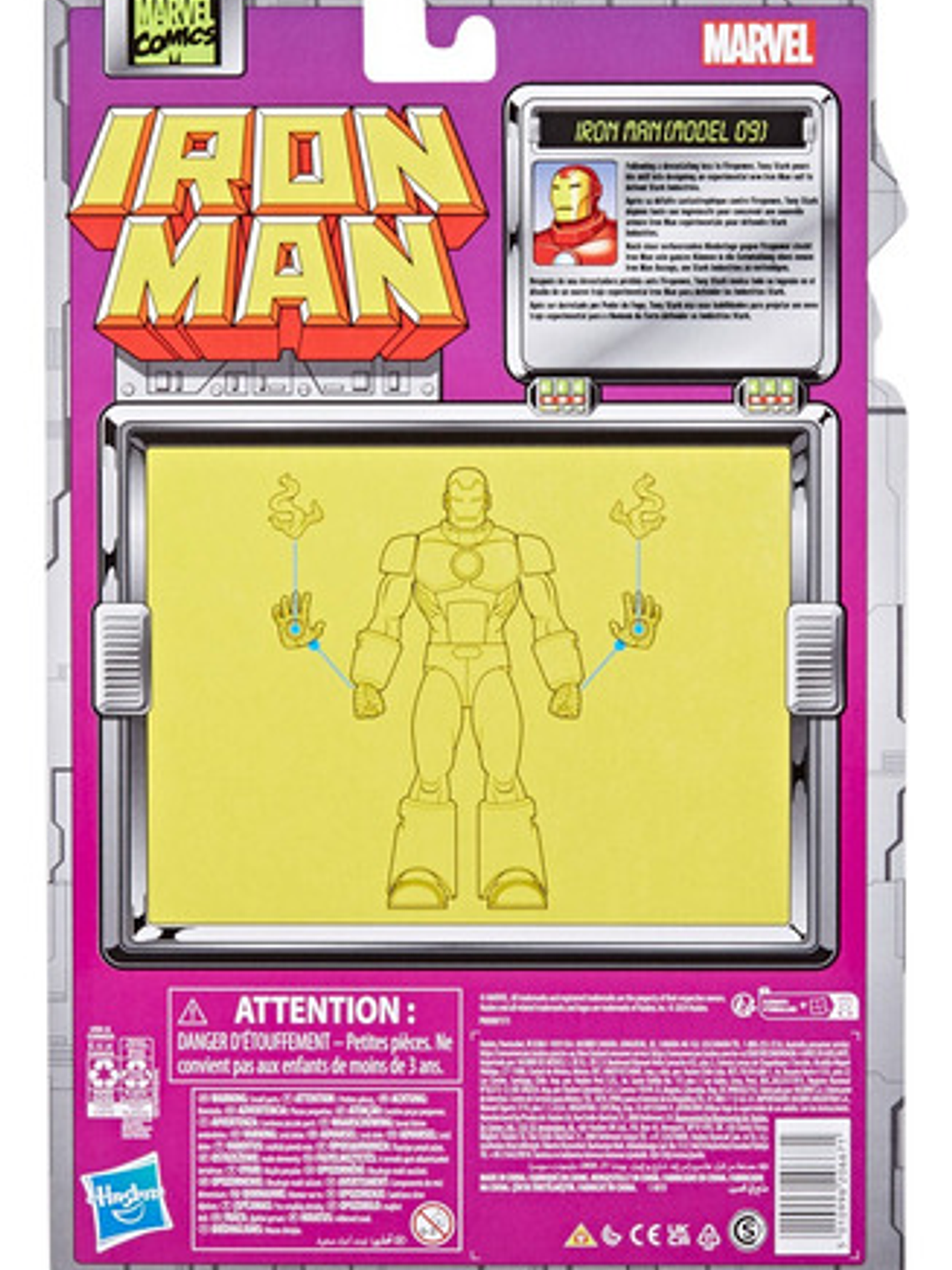 Figura De Acción Marvel Legends Series Iron Man (model 09) 4