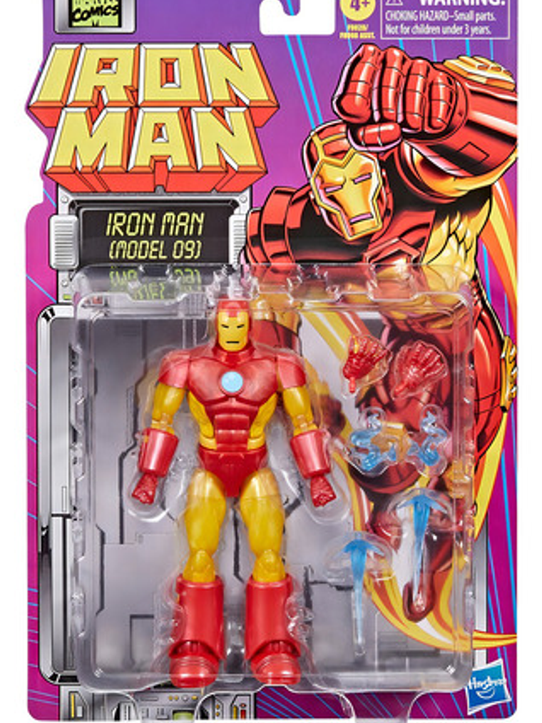 Figura De Acción Marvel Legends Series Iron Man (model 09) 8
