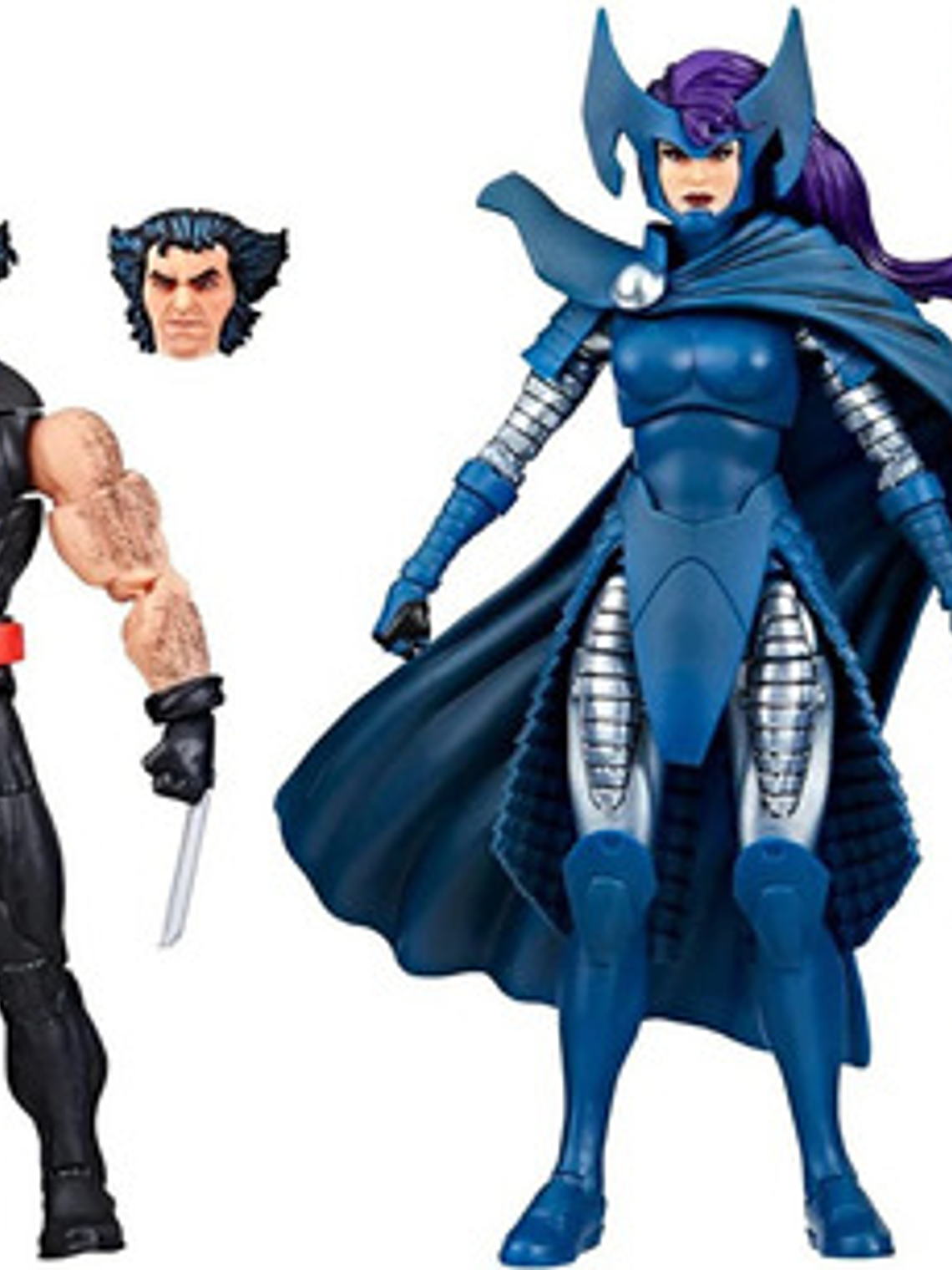 Pack De Figuras Wolverine & Psylocke 50 Years Marvel Legends 2