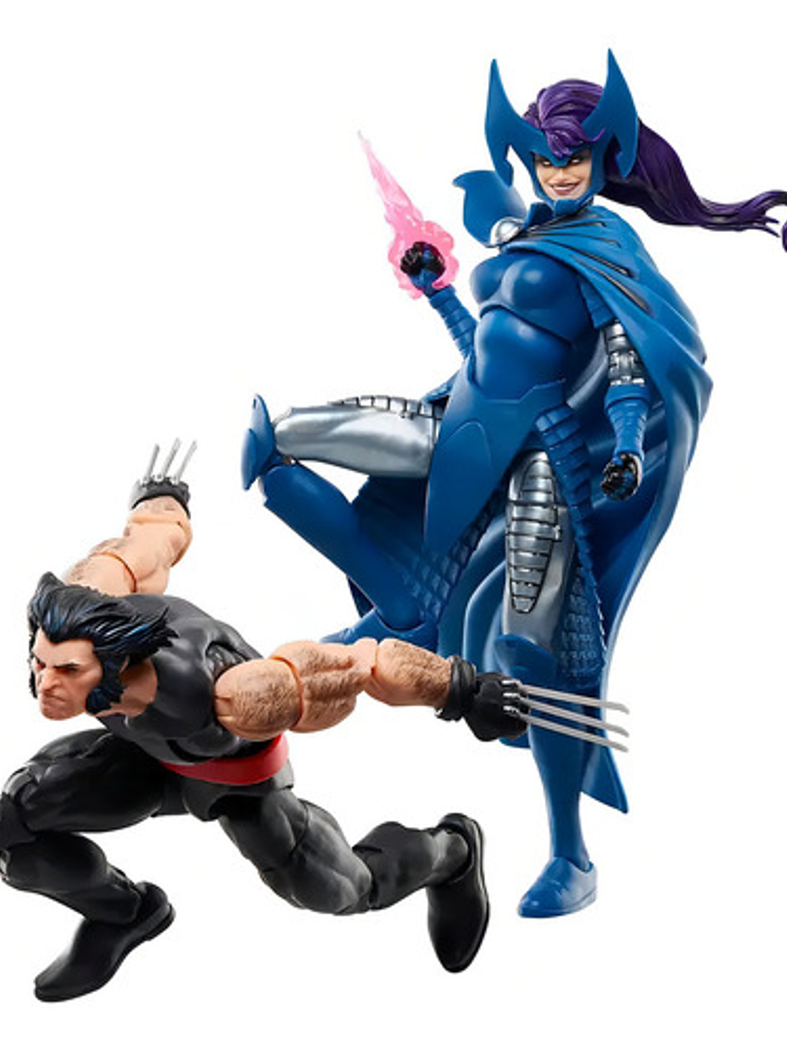 Pack De Figuras Wolverine & Psylocke 50 Years Marvel Legends 3