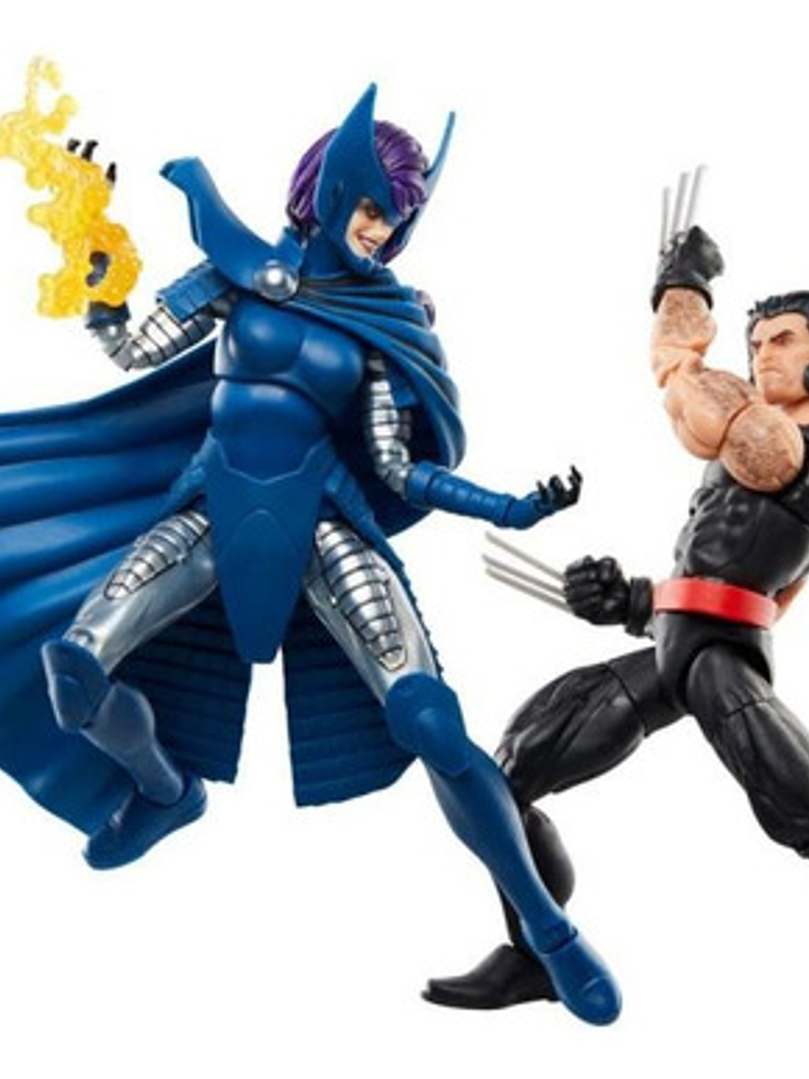 Pack De Figuras Wolverine & Psylocke 50 Years Marvel Legends 4