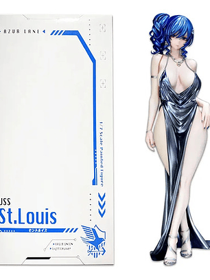 Figura Anime Azur Lane Pola Uss St Louis Vestido De Noche