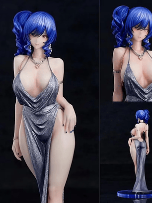 Figura Anime Azur Lane Pola Uss St Louis Vestido De Noche