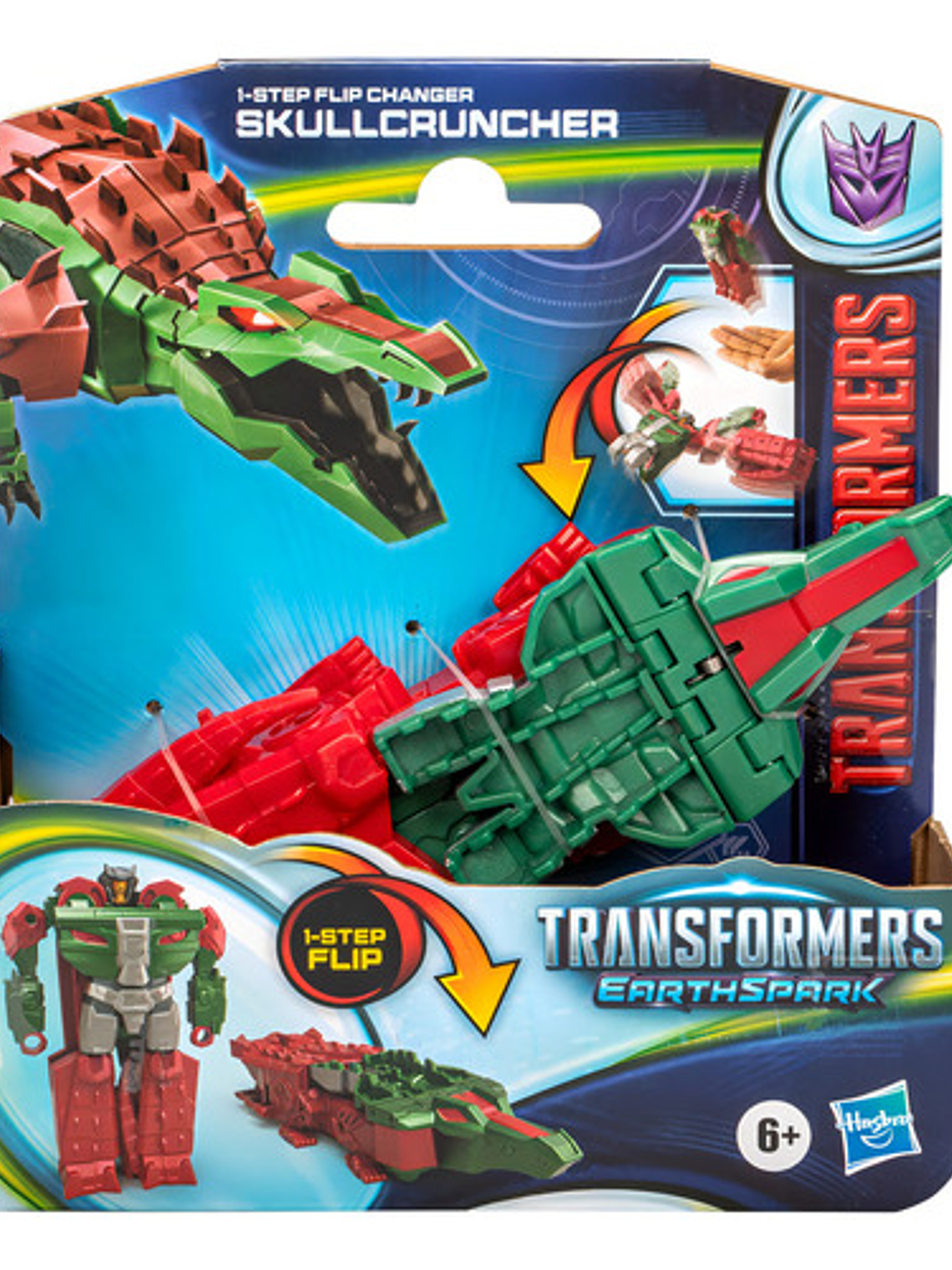 Figura Transformers Earthspark 1-step Changer Skullcruncher 4