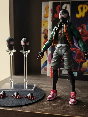 Figura Accion Miles Morales Spiderman Remate Sin Cambio