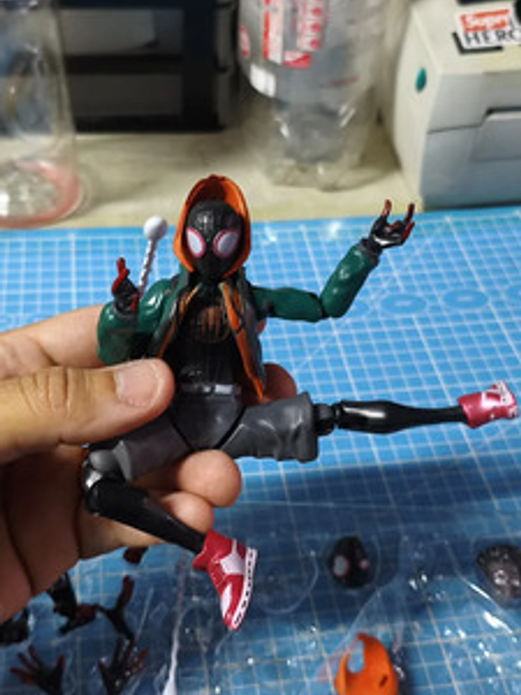 Figura Accion Miles Morales Spiderman Remate Sin Cambio 3