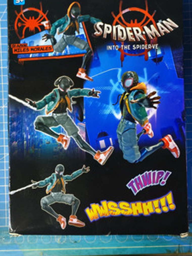 Figura Accion Miles Morales Spiderman Remate Sin Cambio 8