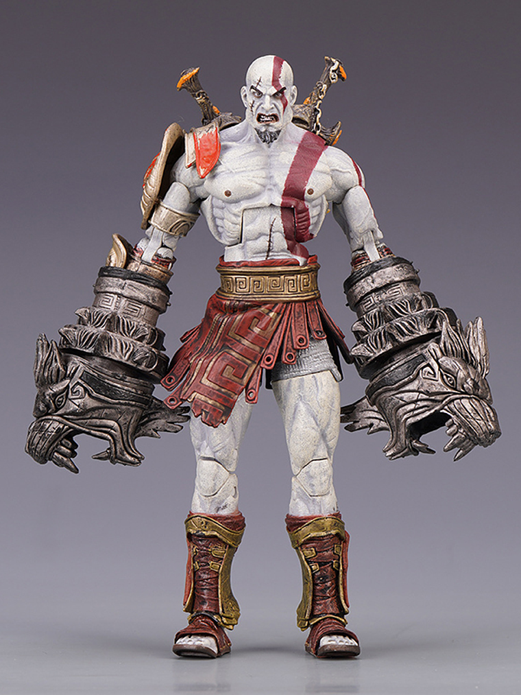 Figura de acción articula de Kratos del video juego GOW III 2