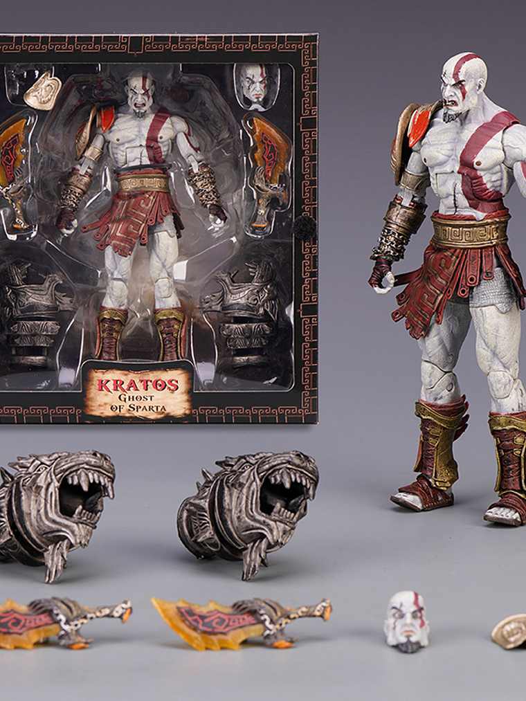 Figura de acción articula de Kratos del video juego GOW III 4