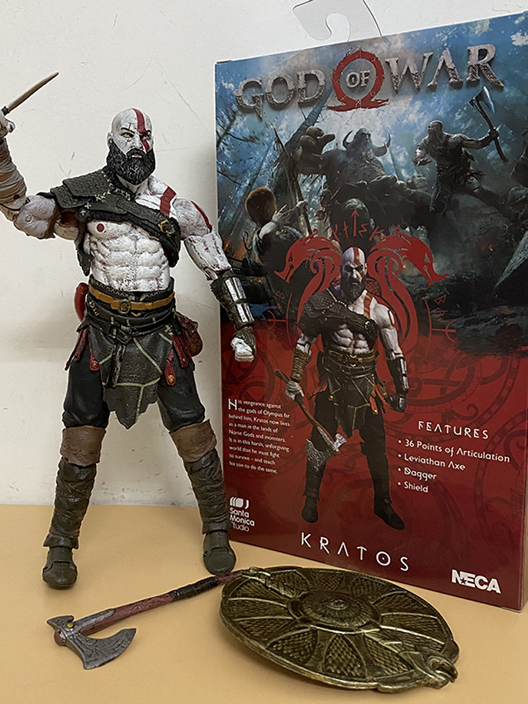 Figura de acción articulada de Kratos GoW 4 2