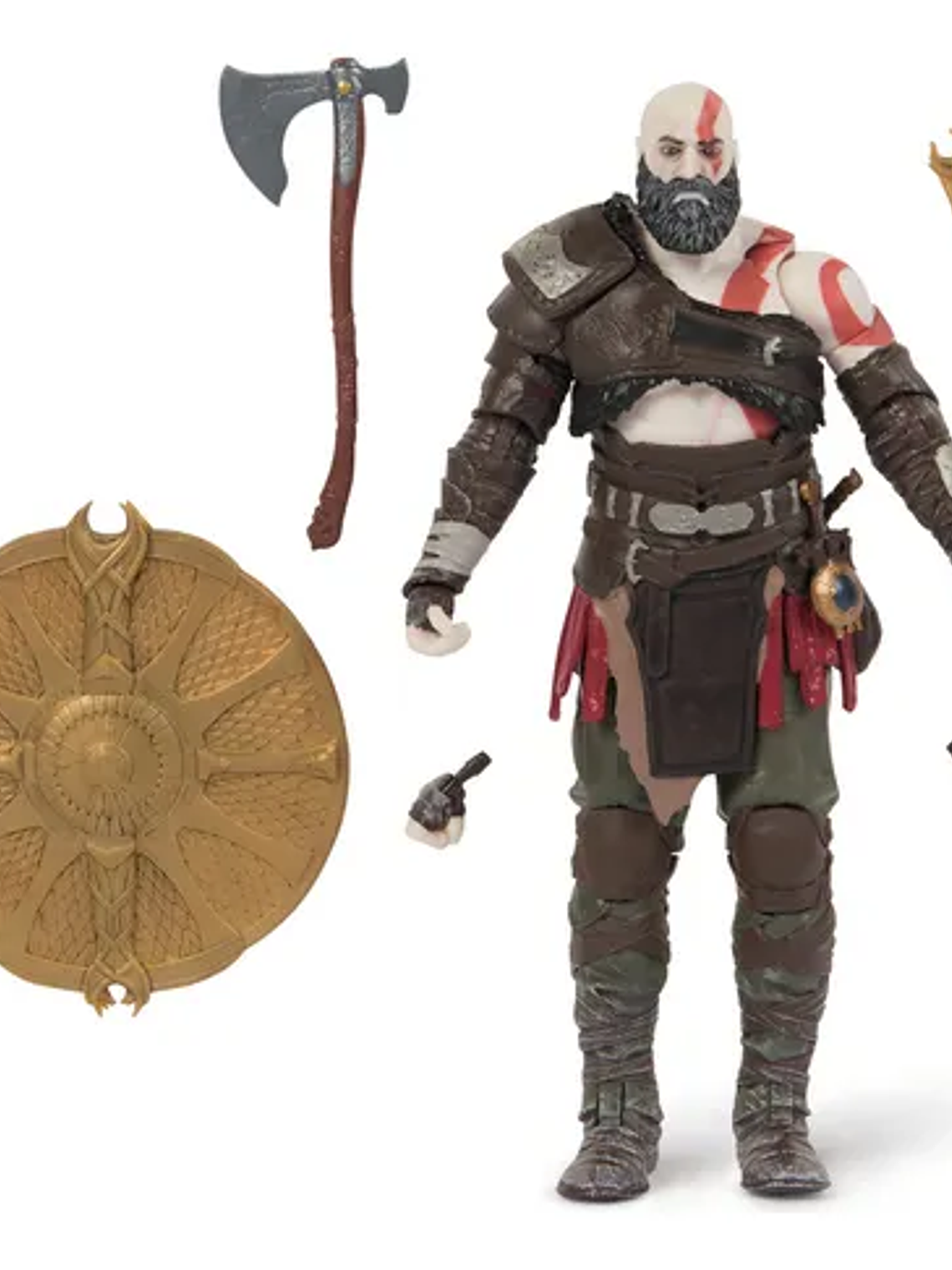 Figura de acción Playstation Kratos GOW Ragnarok  1