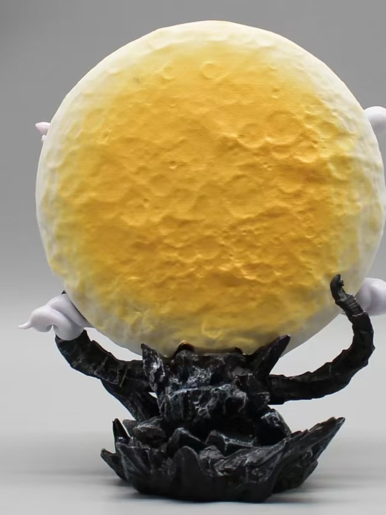 Figura monkey D Luffy gear 5 base calavera dios del sol 2