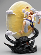 Figura monkey D Luffy gear 5 base calavera dios del sol - Miniatura 4