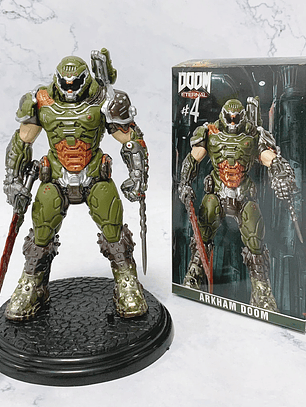 Figura de Acción en PVC Doom Slayer Eternal Destroy Hunter 20 cm
