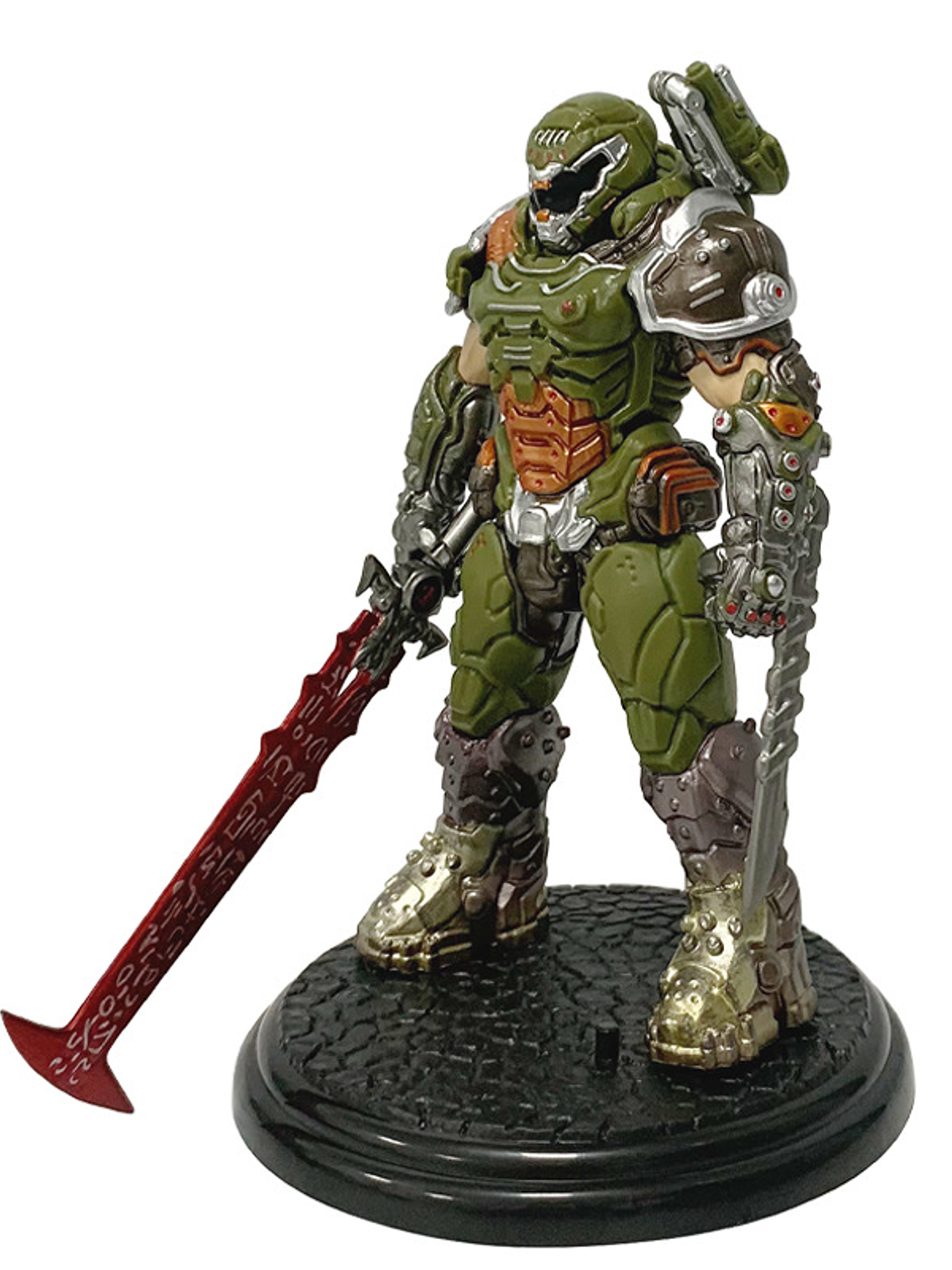 Figura de Acción en PVC Doom Slayer Eternal Destroy Hunter 20 cm 4