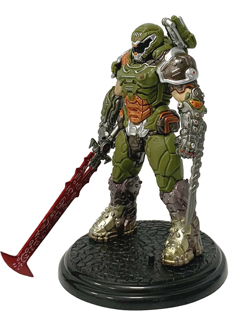 Figura de Acción en PVC Doom Slayer Eternal Destroy Hunter 20 cm 4