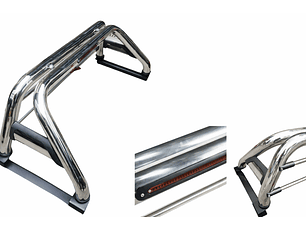 BARRA ANTIVUELCO CROMADO MODELO BASICO