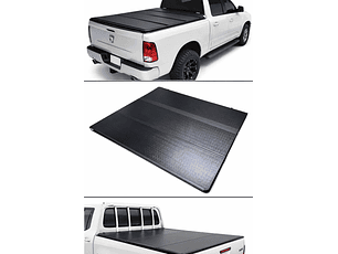 Tapa plegable trifold