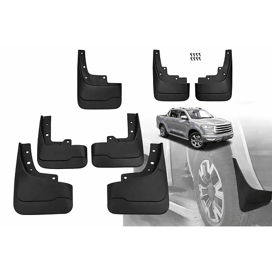 GUARDA BARRO PARA CAMIONETA 1