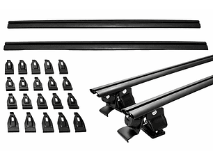 BARRA TRANSVERSAL UNIVERSAL TECHO LISO  C/4 MEDIDA DE UÑATAS