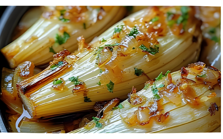 Endivias a la plancha con vinagreta